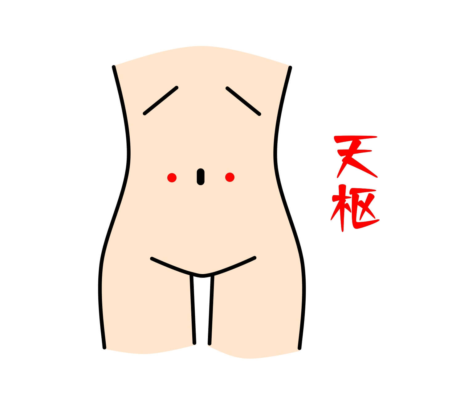 天枢イメージ｜お腹の不調（IBS）と「お手玉」の深い関係。脳と腸の「警戒モード」を解除する方法